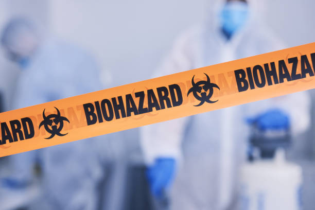Professional Hoarding Cleanup technician working in Albion, IL
